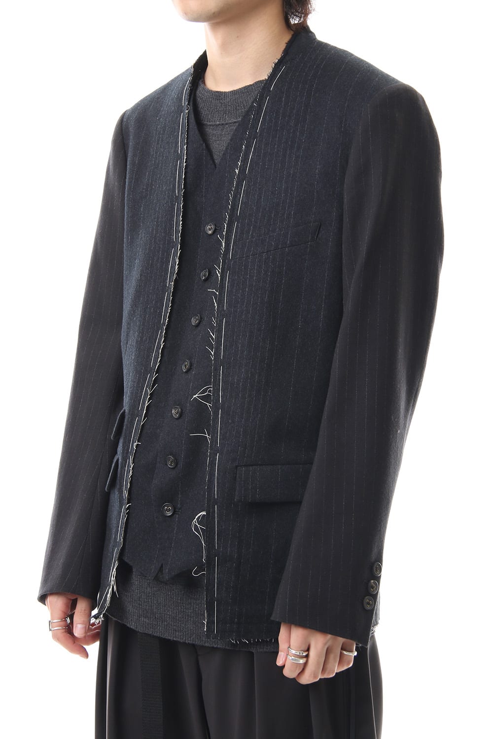 Random Stripe Jacket