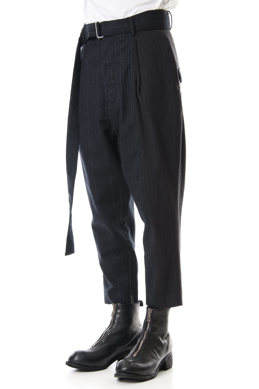 Random Stripe Tapered Pants