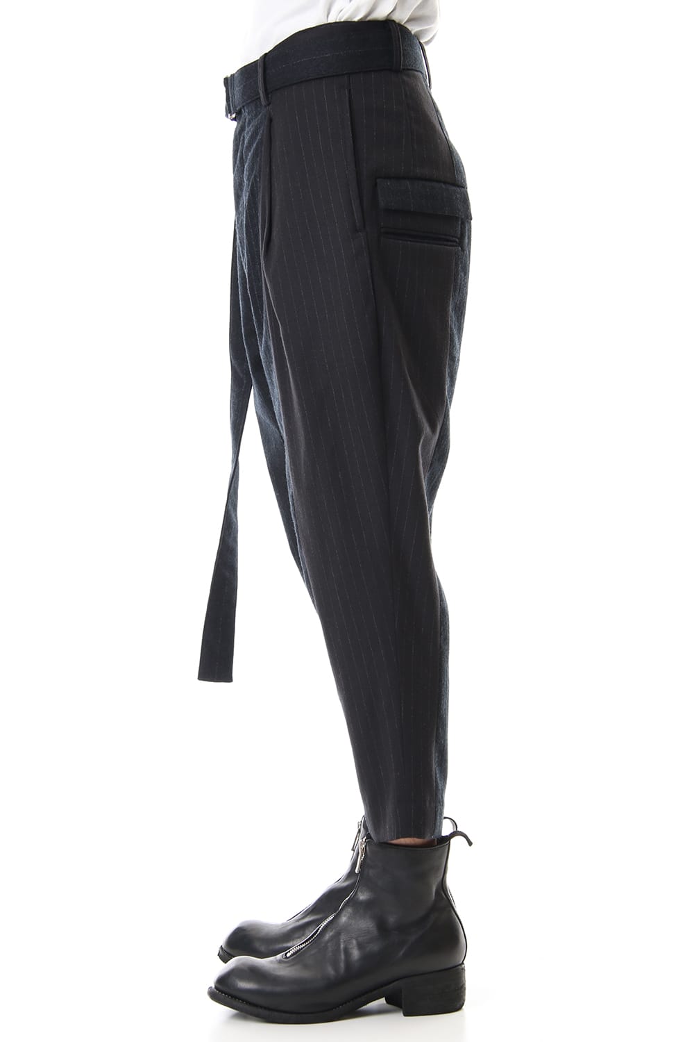 Random Stripe Tapered Pants