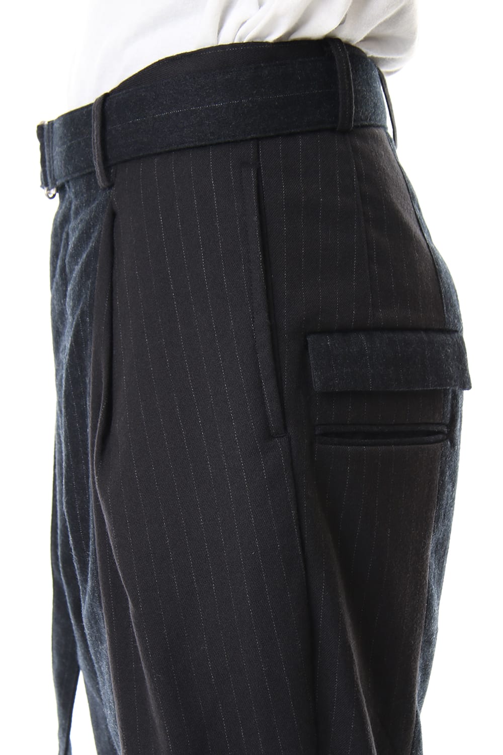 Random Stripe Tapered Pants