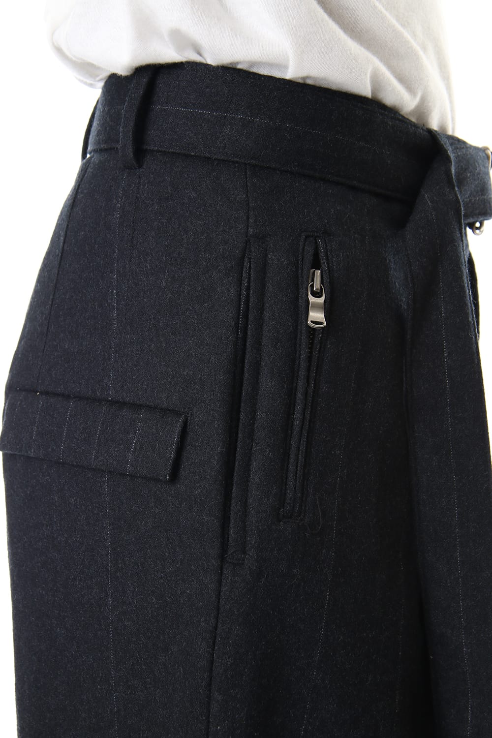 Random Stripe Tapered Pants