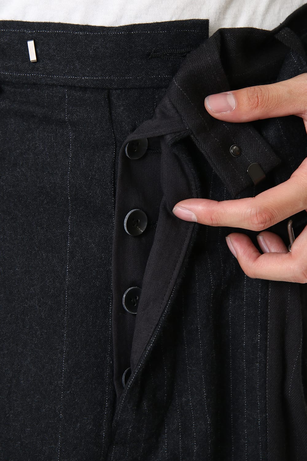 Random Stripe Tapered Pants