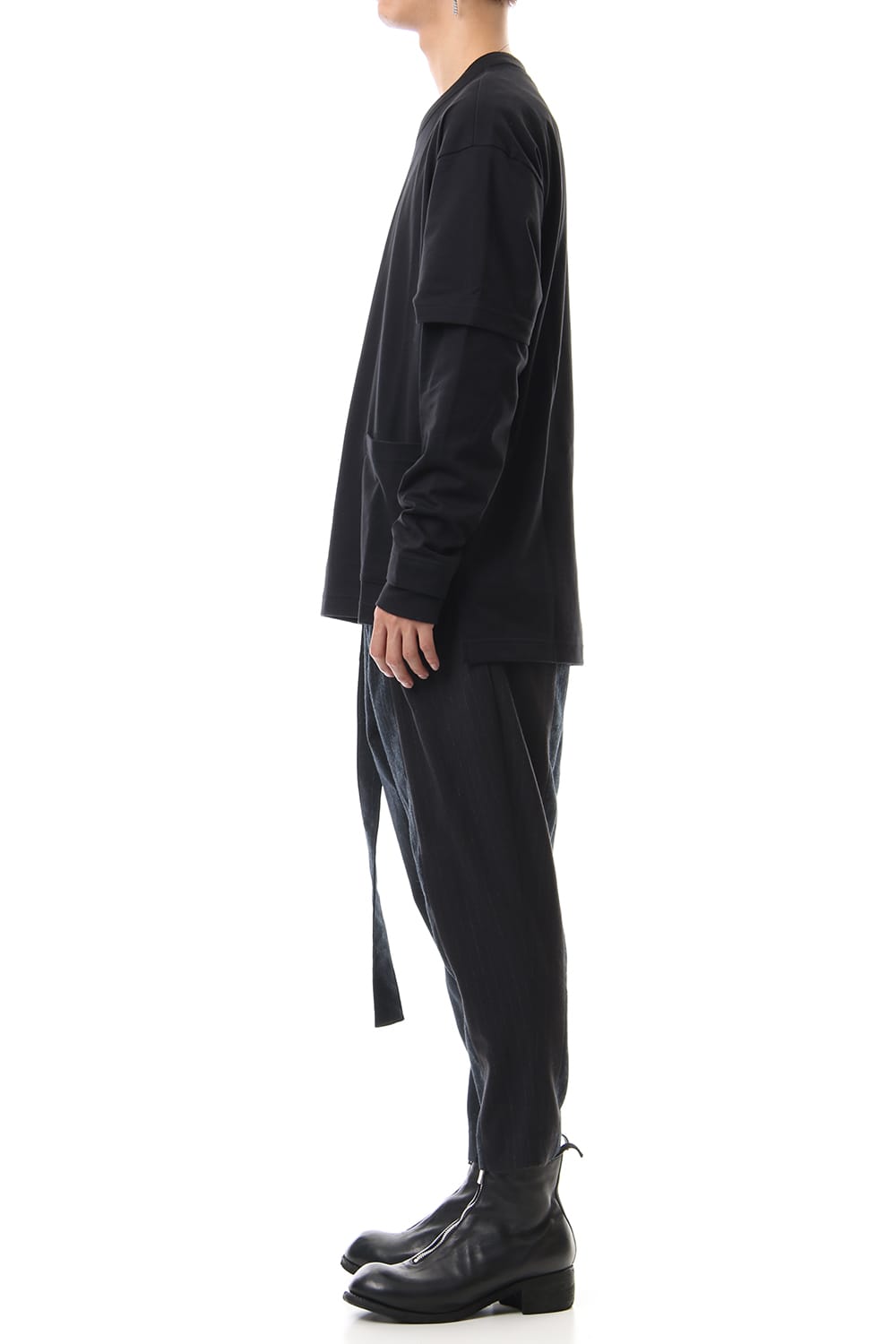 Random Stripe Tapered Pants