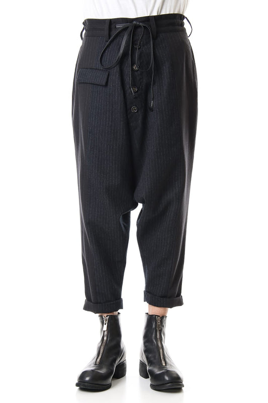 Random Stripe Sarrouel Pants