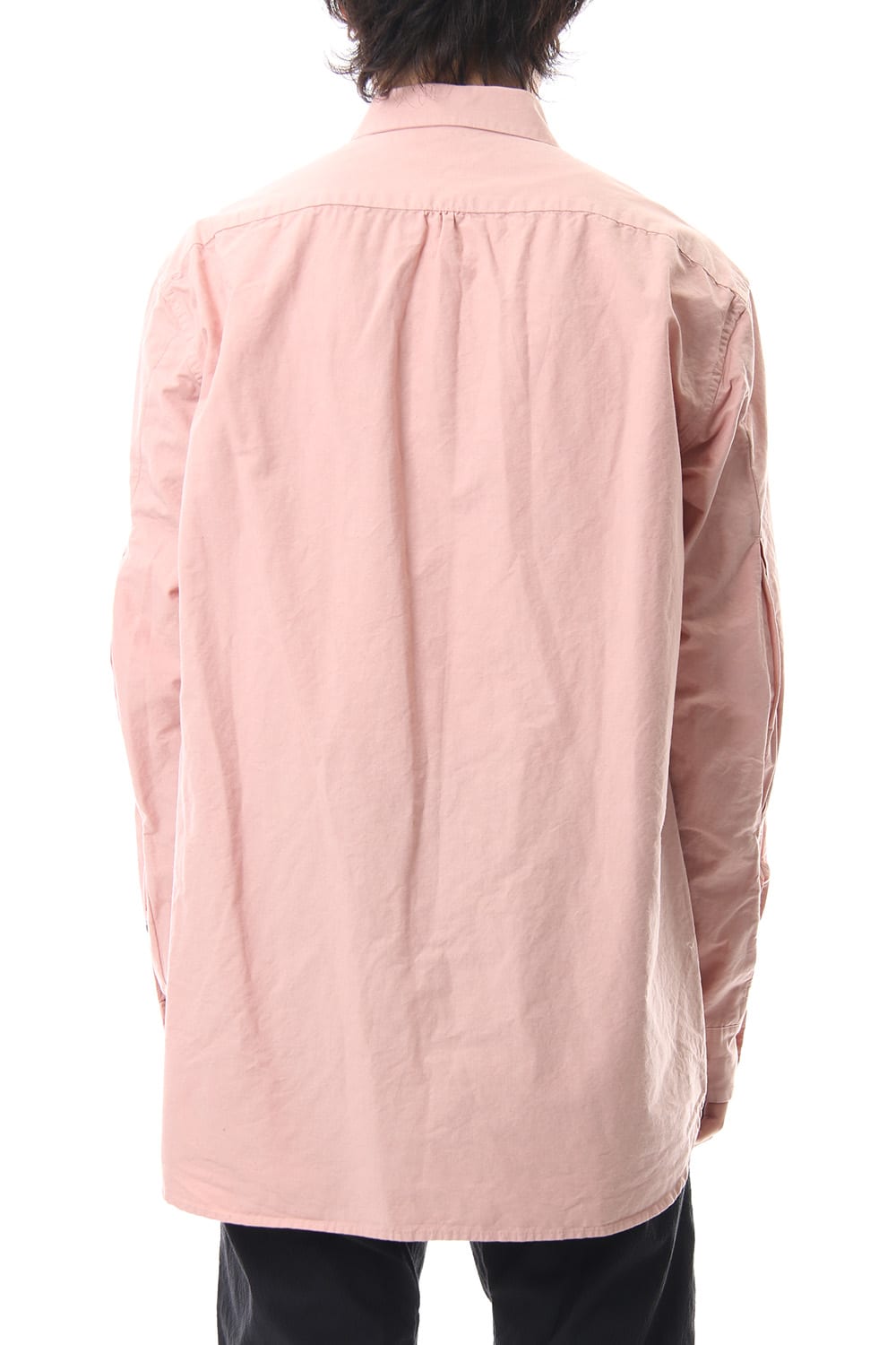 Cotton Linen Plane Shirt - G.Pink