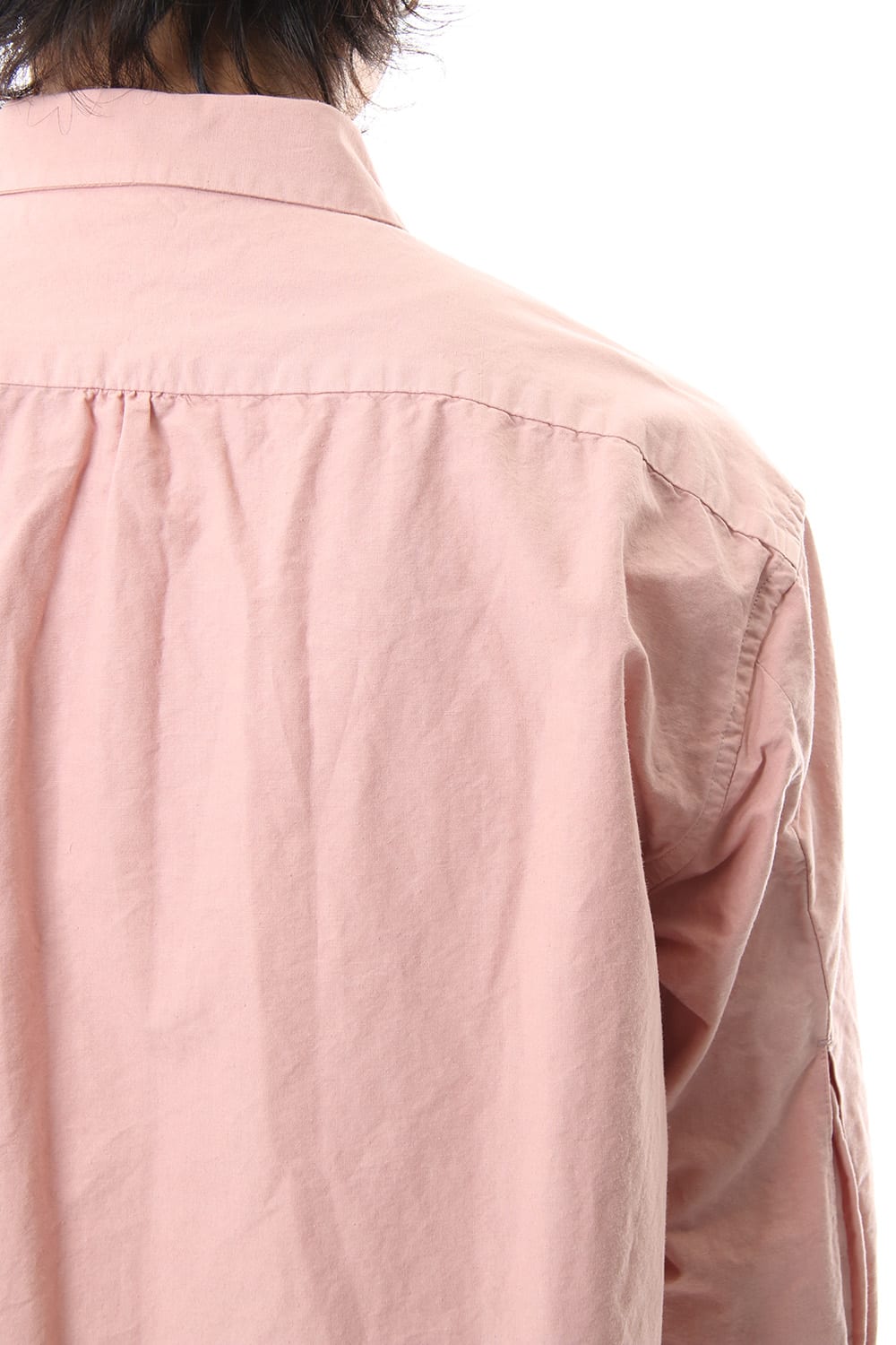 Cotton Linen Plane Shirt - G.Pink