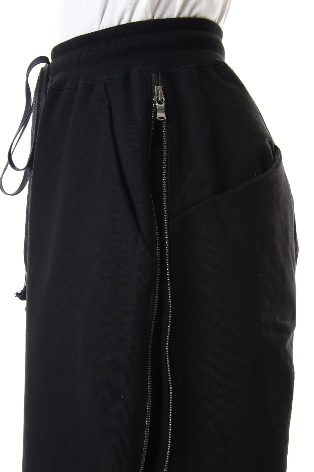 Mercerized Fleece lining Wide Pants