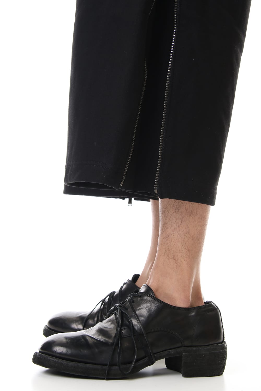 Mercerized Fleece lining Wide Pants