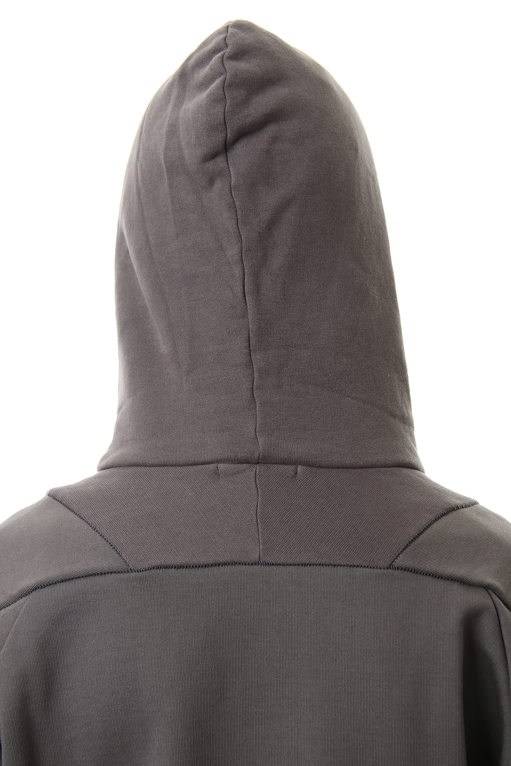 Fleece Lining Combination Hoodie - Gray