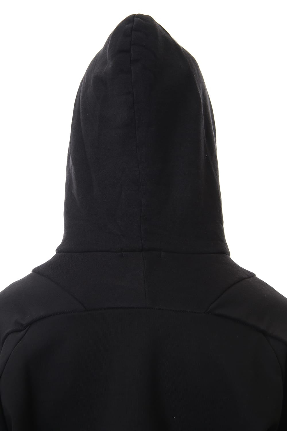 フリース ライニング コンビネーション フーディ Black