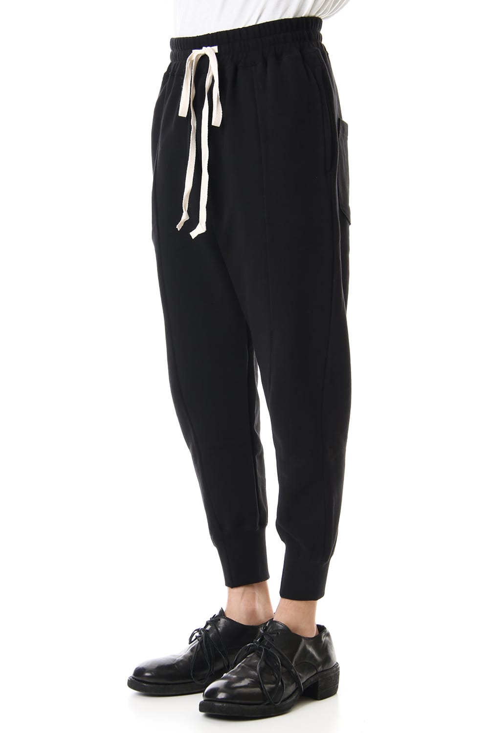 Fleece Lining Combination Pants - Black