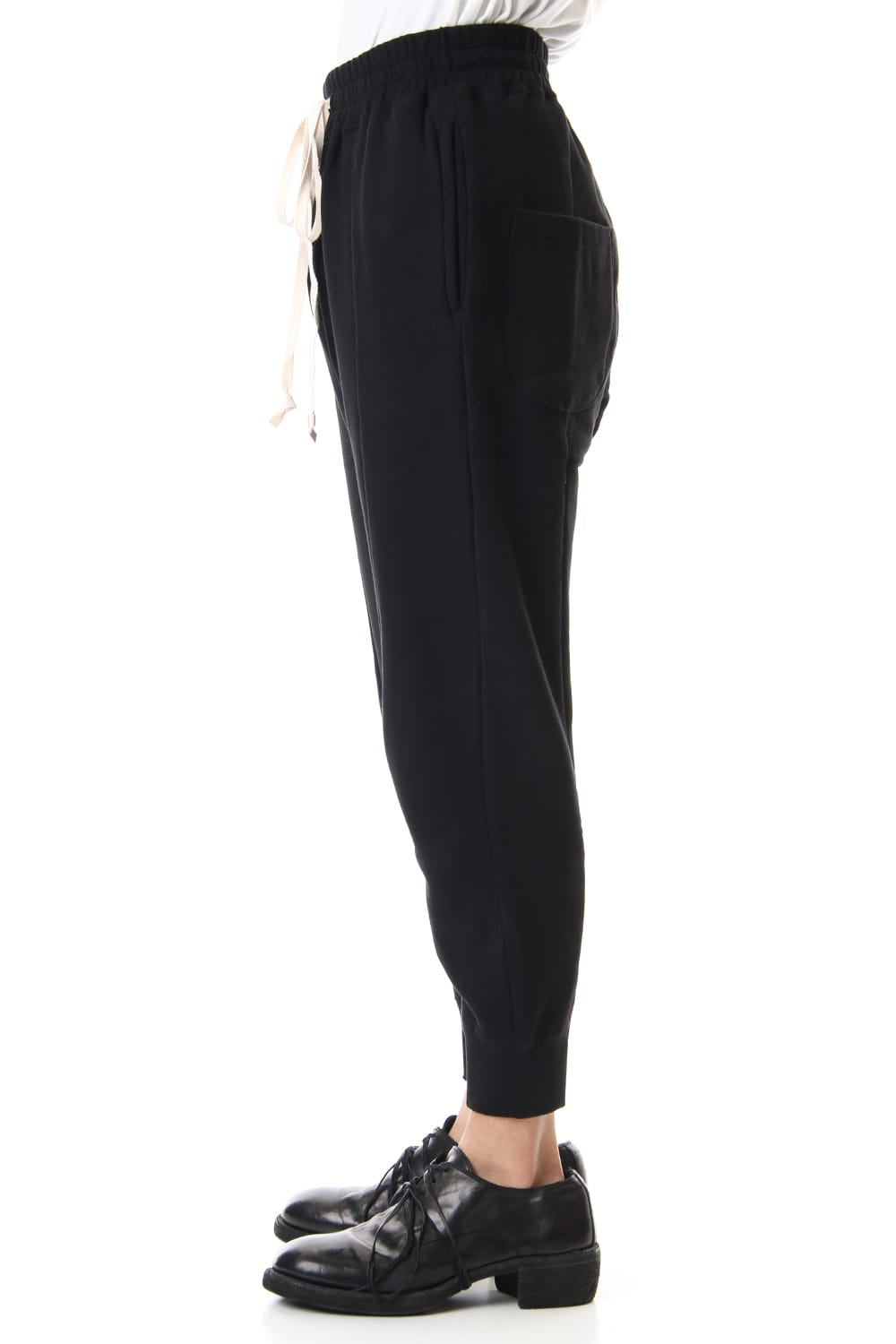 Fleece Lining Combination Pants - Black