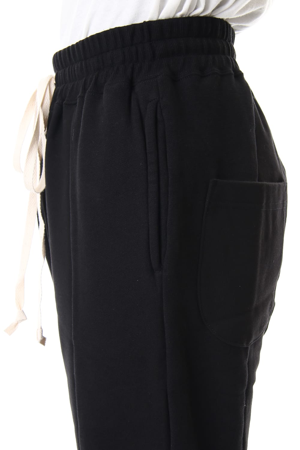 Fleece Lining Combination Pants - Black