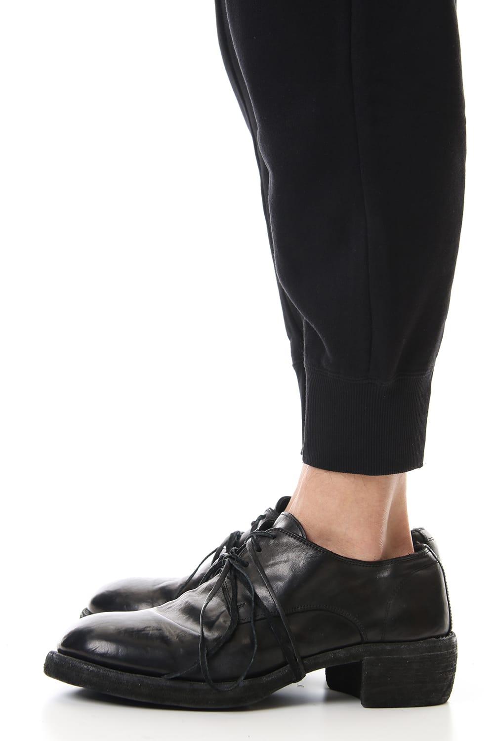 Fleece Lining Combination Pants - Black