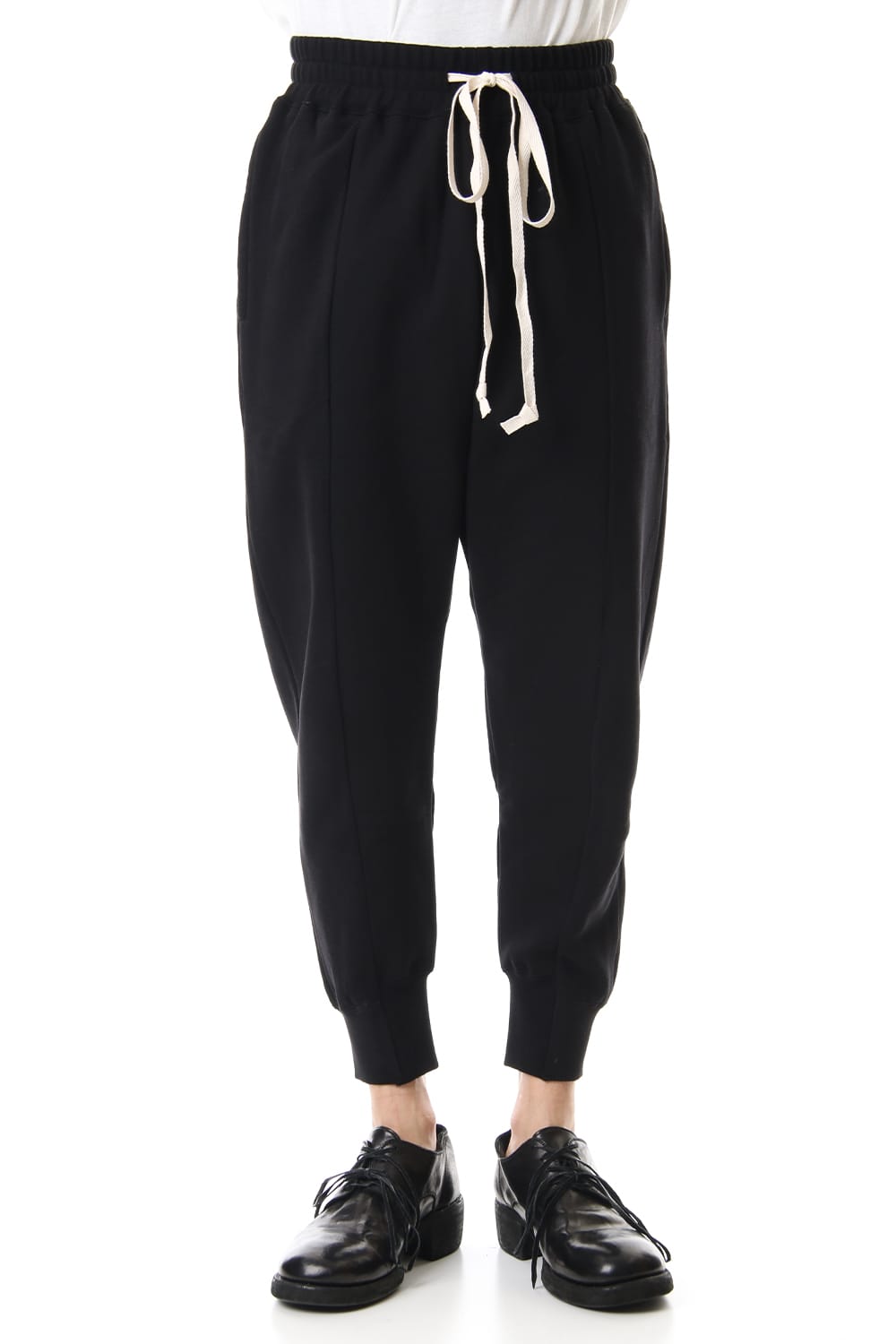 Fleece Lining Combination Pants - Black