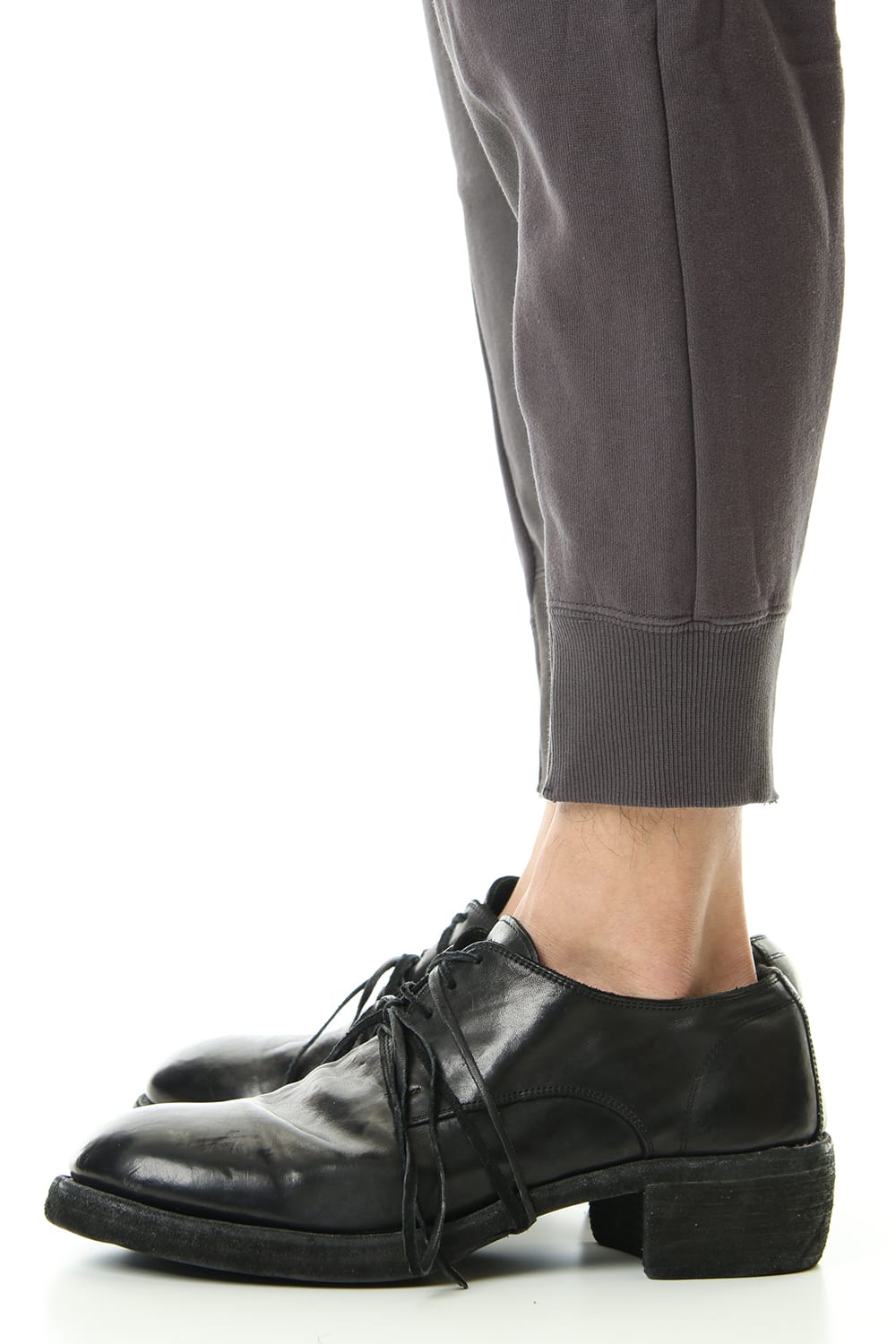 Fleece Lining Combination Pants - Gray