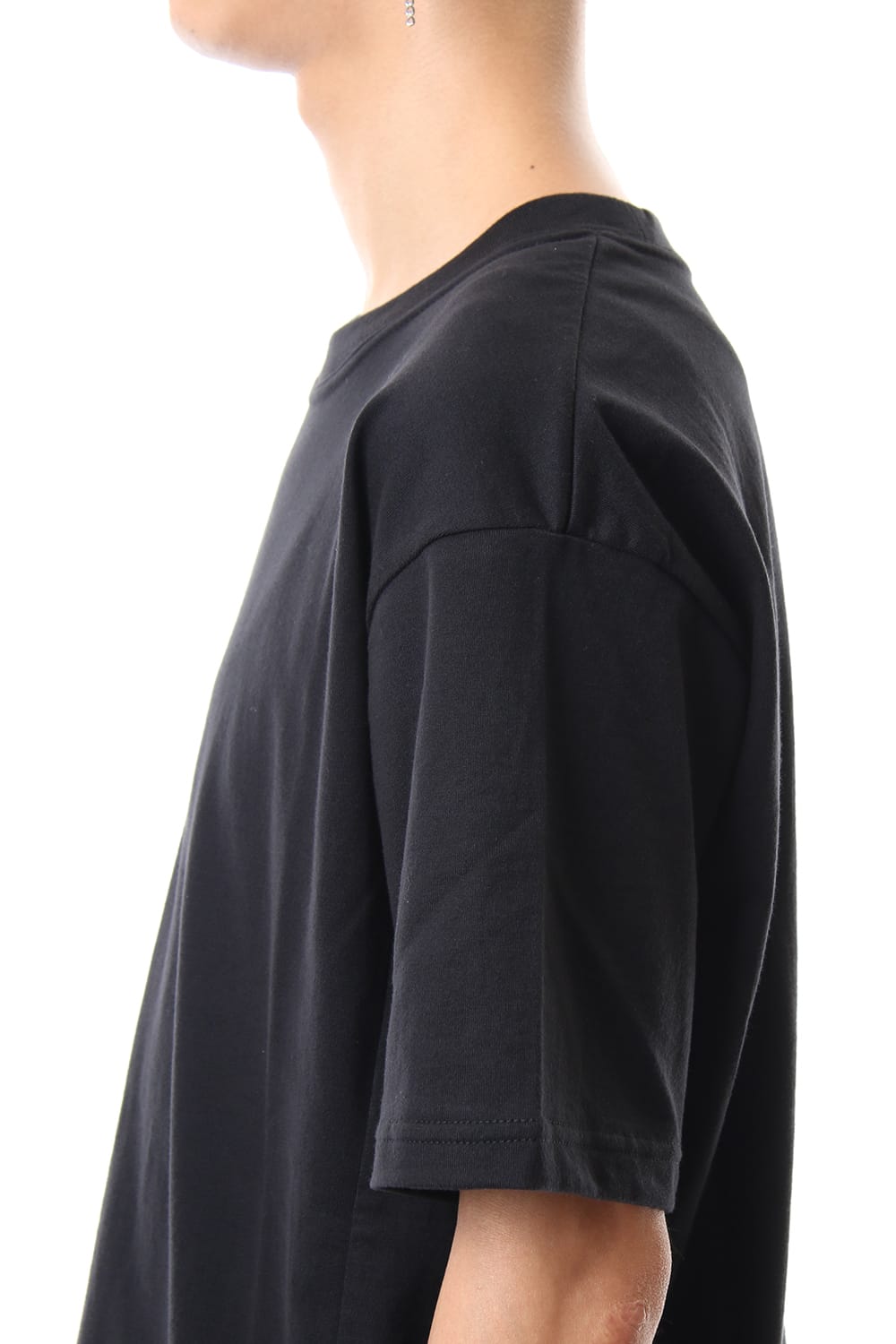 Side Pocket T-Shirts - Black