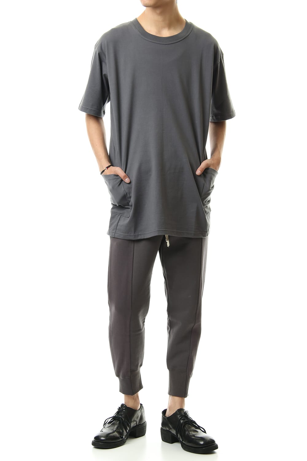 Side Pocket T-Shirts - Gray