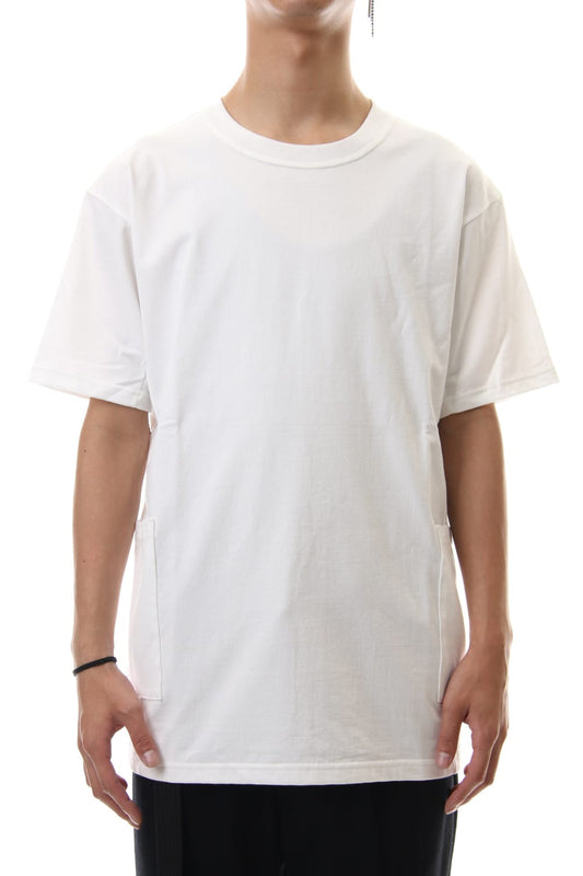 Side Pocket T-Shirts - White