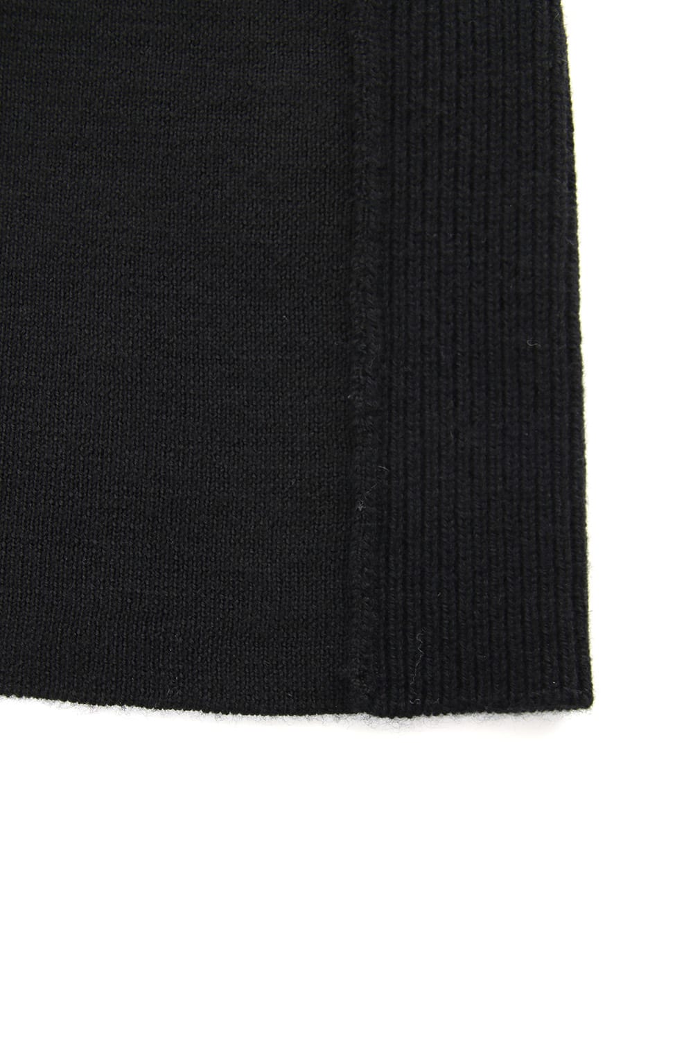 Cashmere Merino wool Knit cap - Black