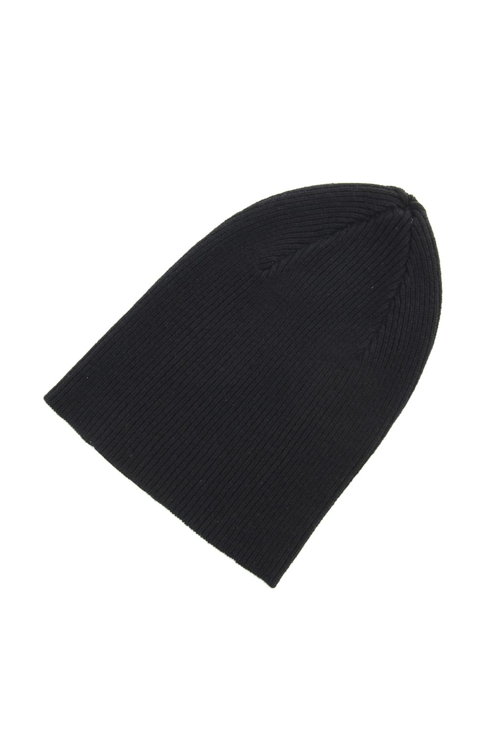 Cashmere Merino wool Knit cap - Black