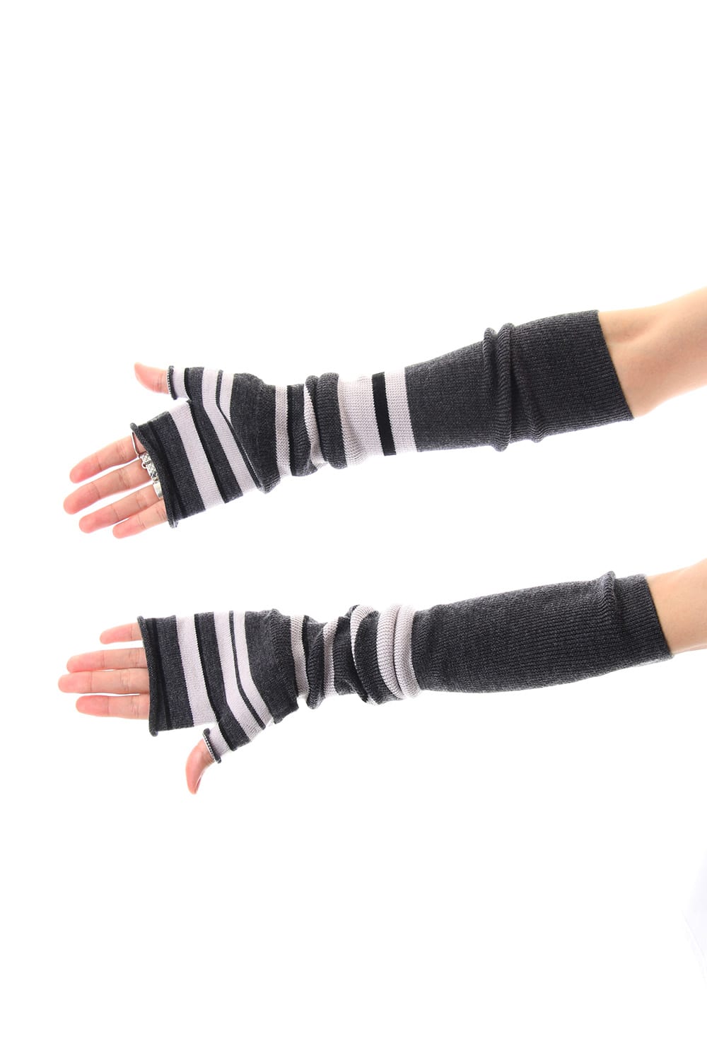 Arm warmer - Gray Stripe