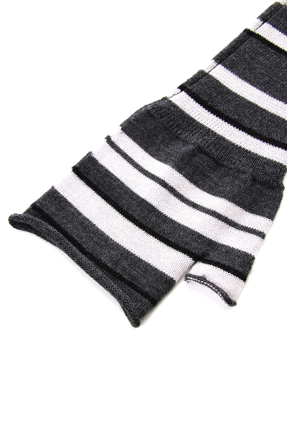 Arm warmer - Gray Stripe