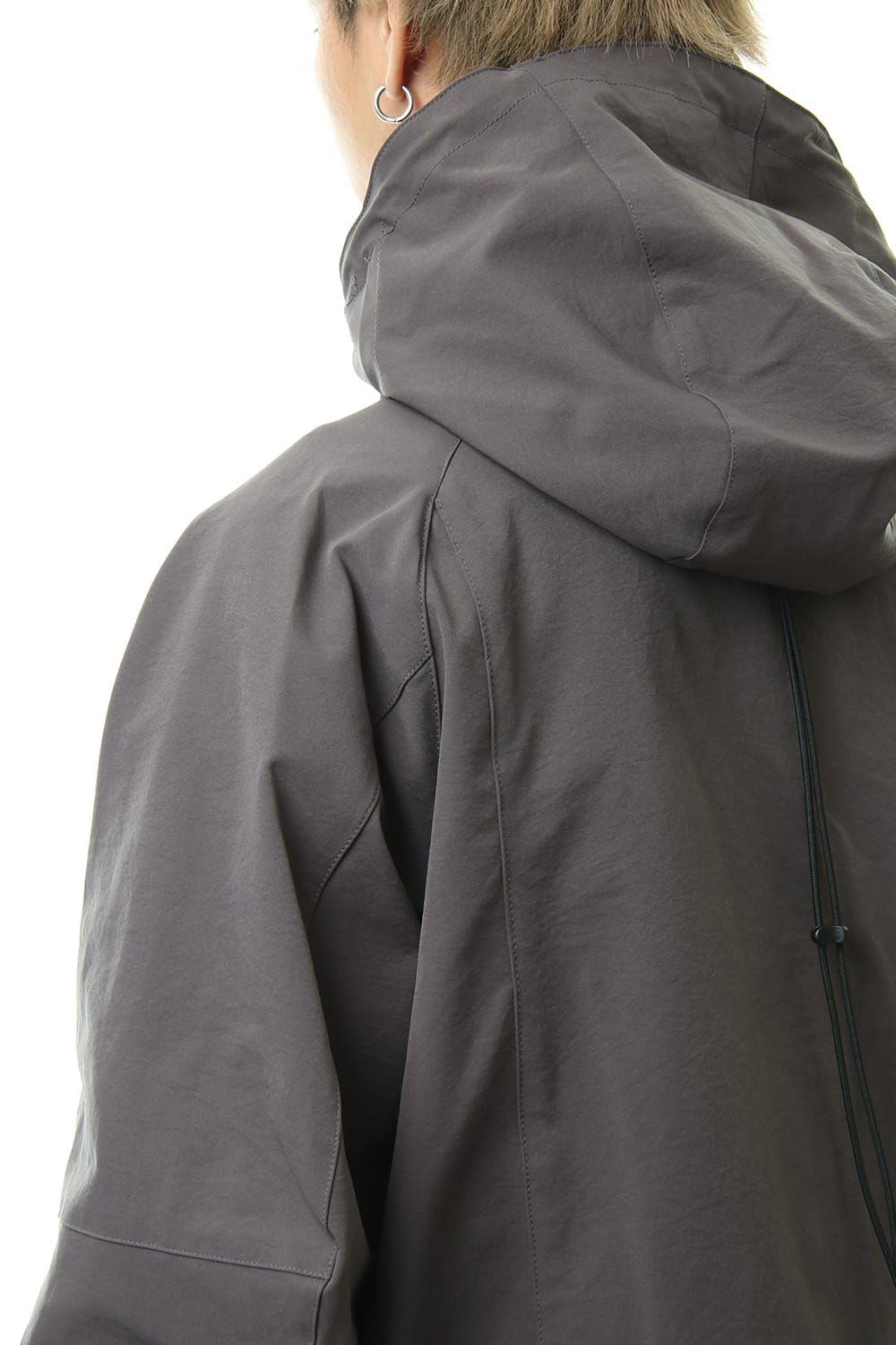 Water-repellent Stretch Mountain parka Gray