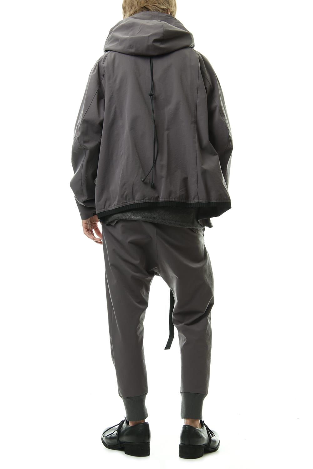 Water-repellent Stretch Mountain parka Gray