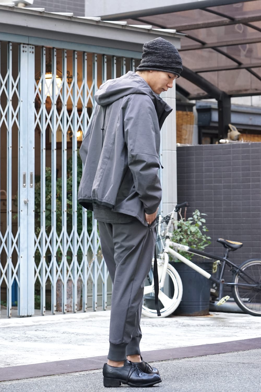 ウォーター リペレント ストレッチ マウンテン パーカー Gray