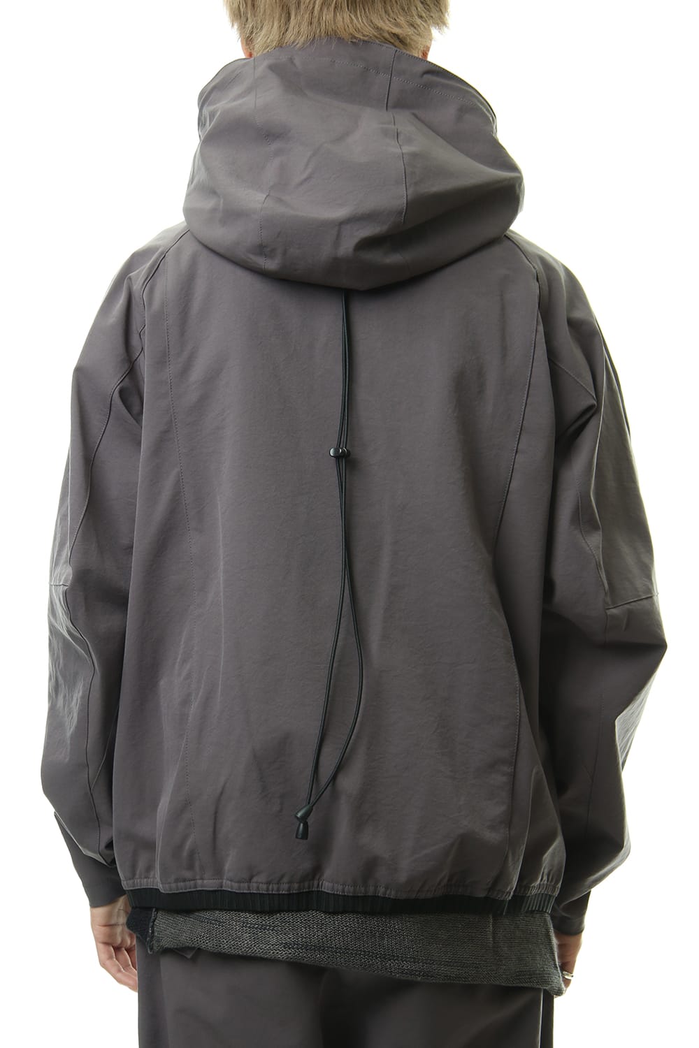 Water-repellent Stretch Mountain parka Gray