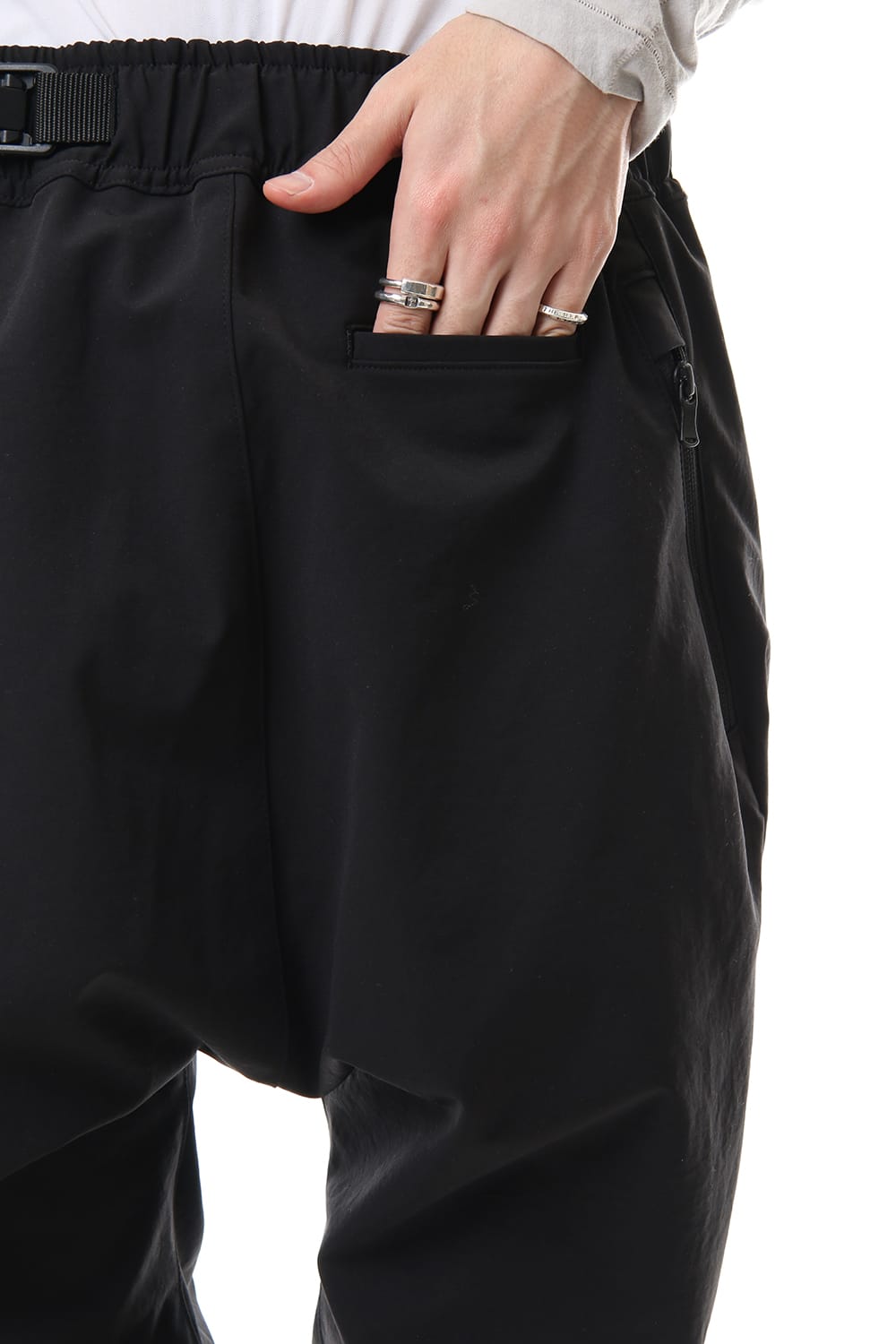 Water-repellent Stretch Jogger pants Black