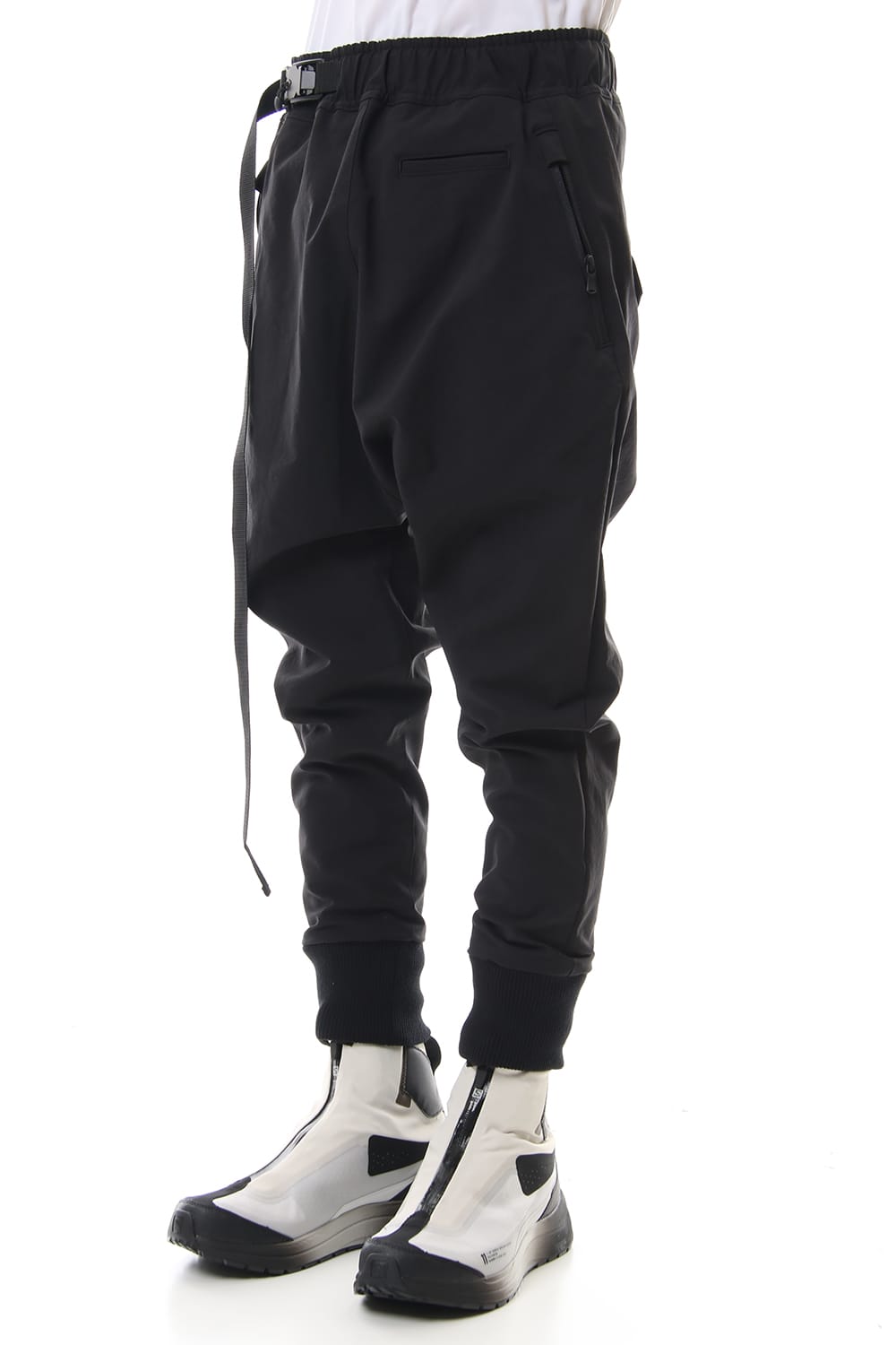 Water-repellent Stretch Jogger pants Black