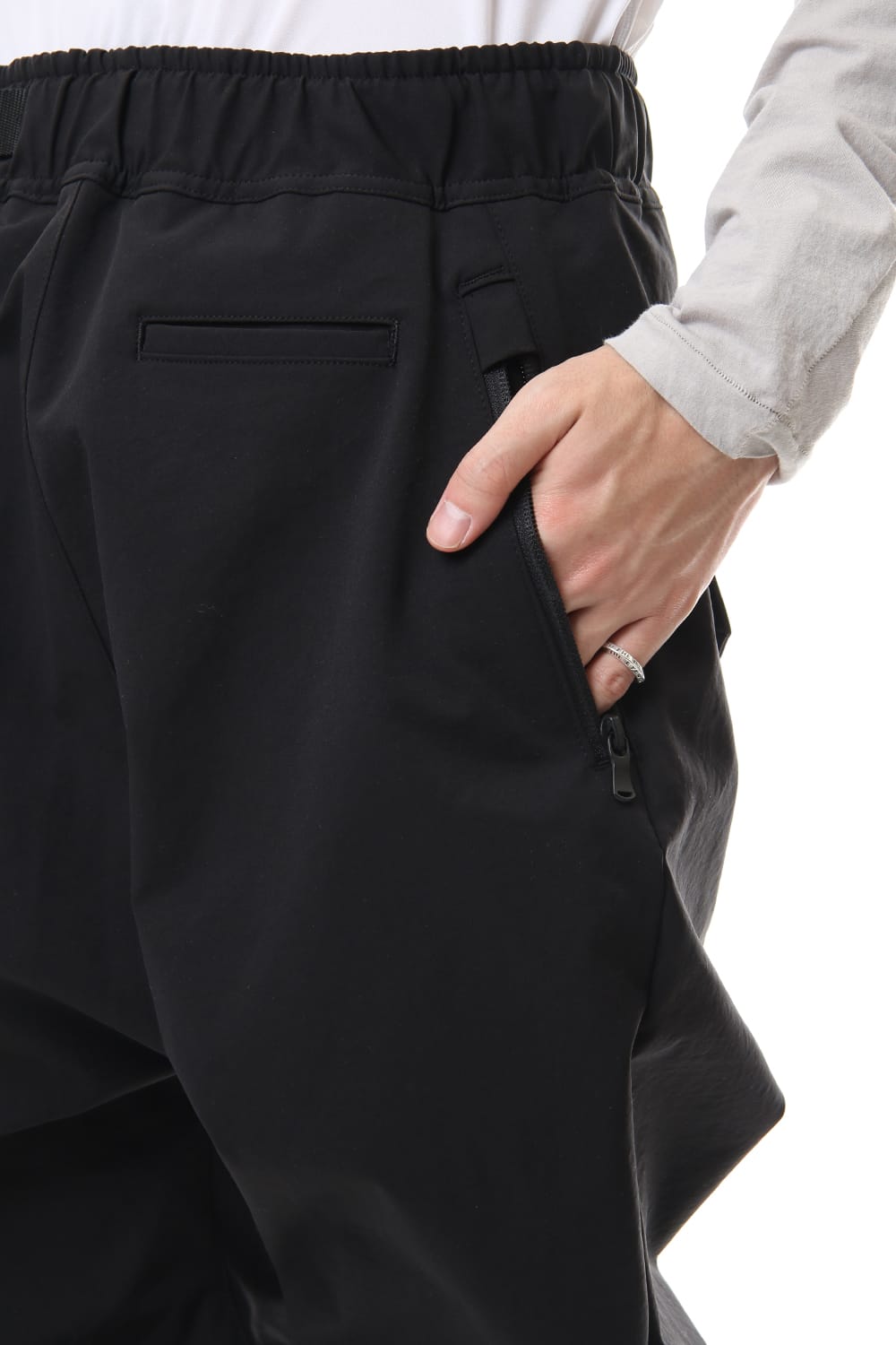 Water-repellent Stretch Jogger pants Black