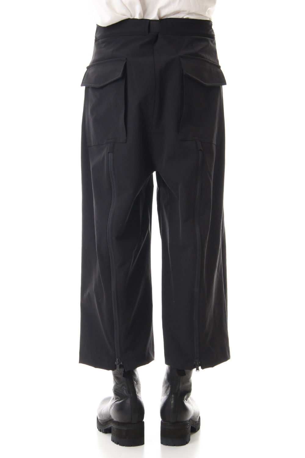 Water-repellent Stretch Wide Cropped pants