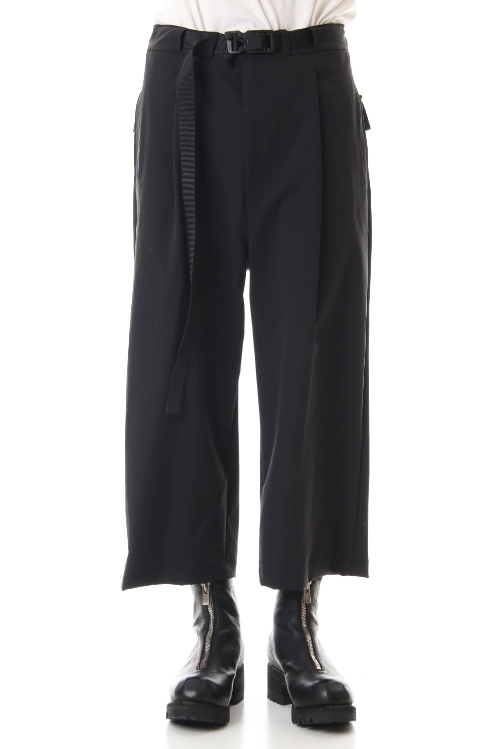 Water-repellent Stretch Wide Cropped pants