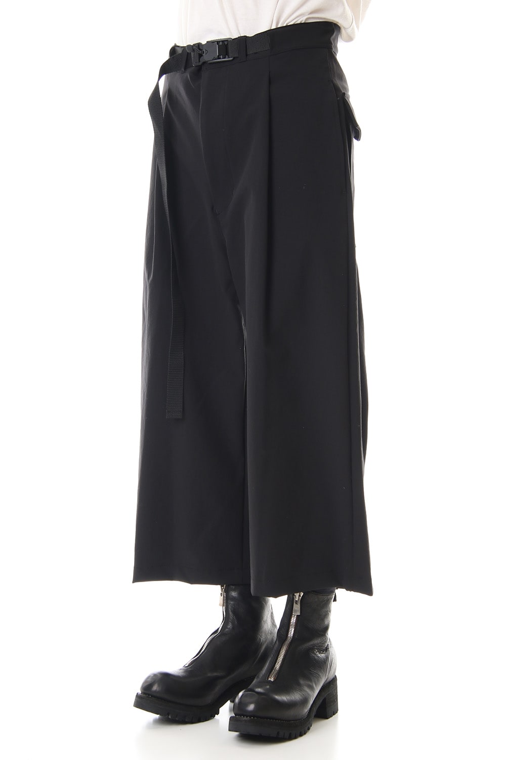 Water-repellent Stretch Wide Cropped pants