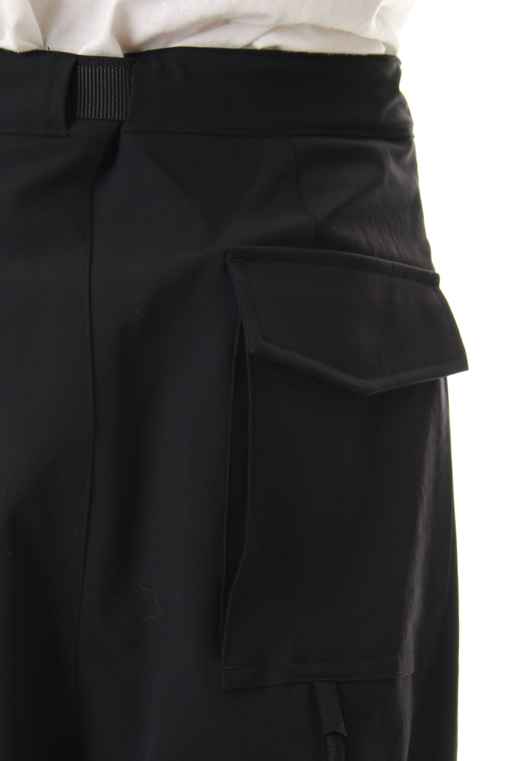 Water-repellent Stretch Wide Cropped pants