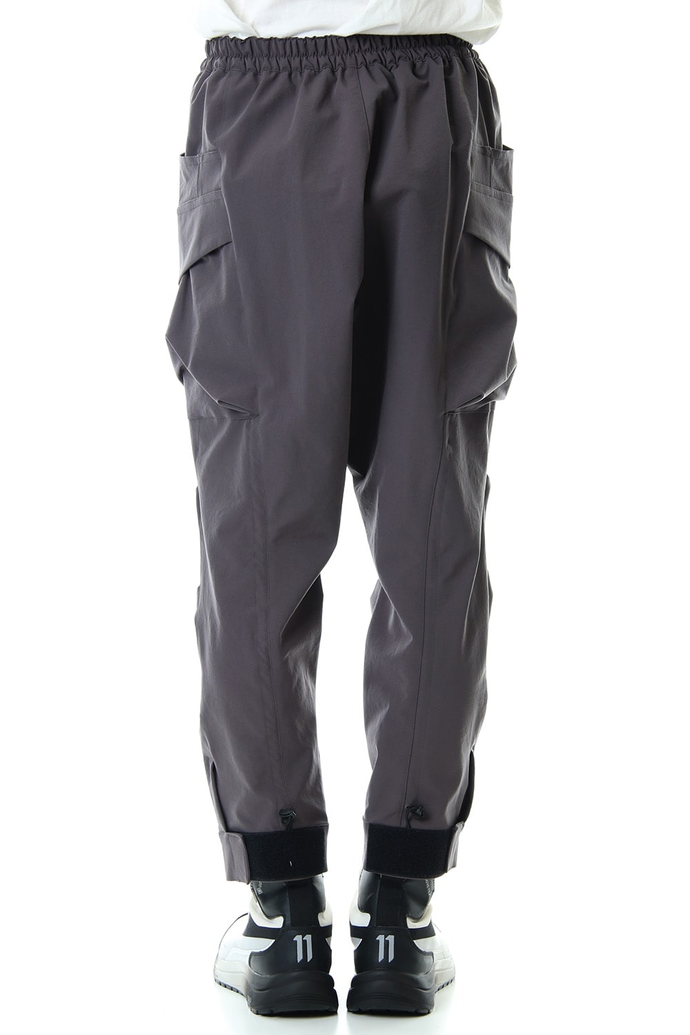 Water-repellent Stretch Gather Tactical pants Gray