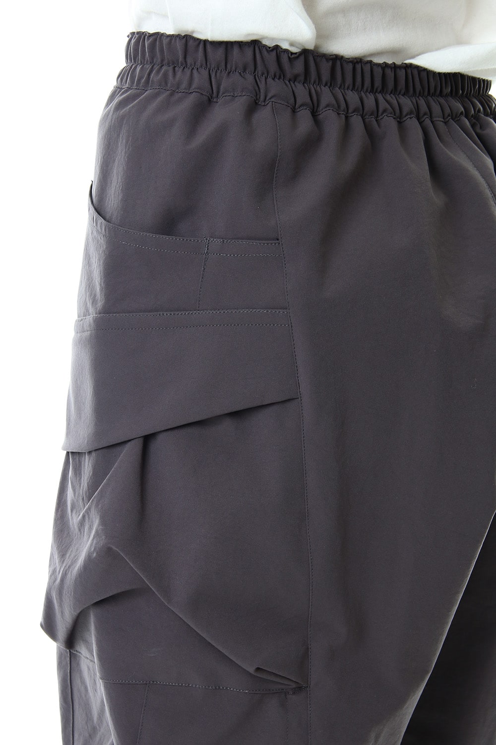 Water-repellent Stretch Gather Tactical pants Gray