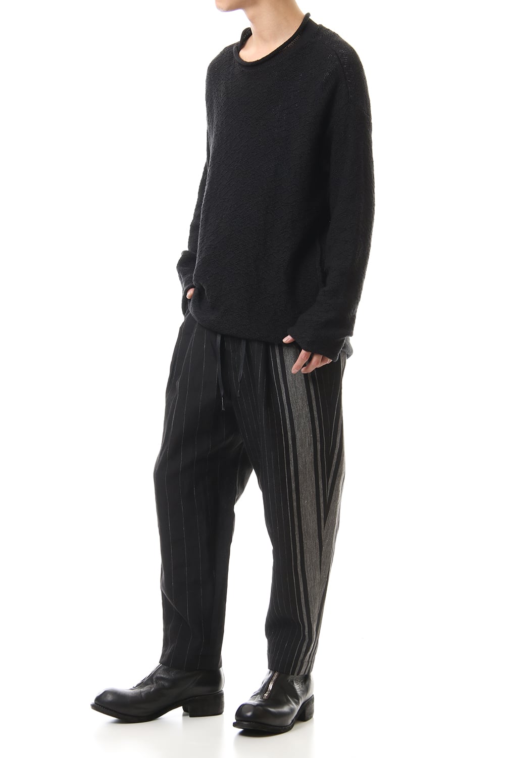 Random stripe Full length pants