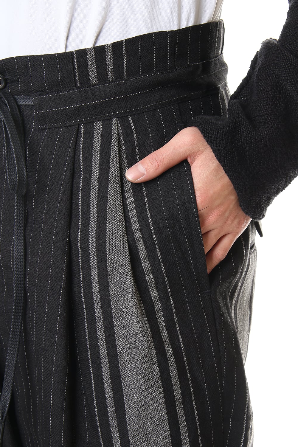 Random stripe Full length pants