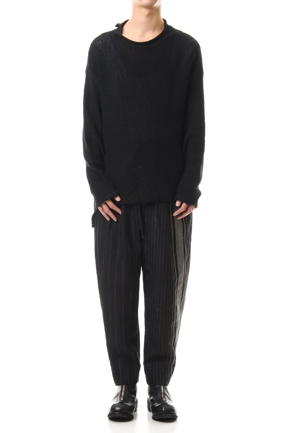 Random stripe Full length pants