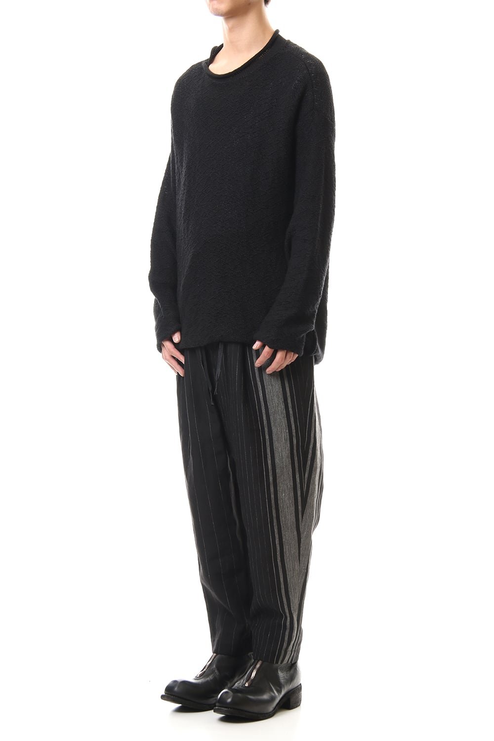 Random stripe Full length pants