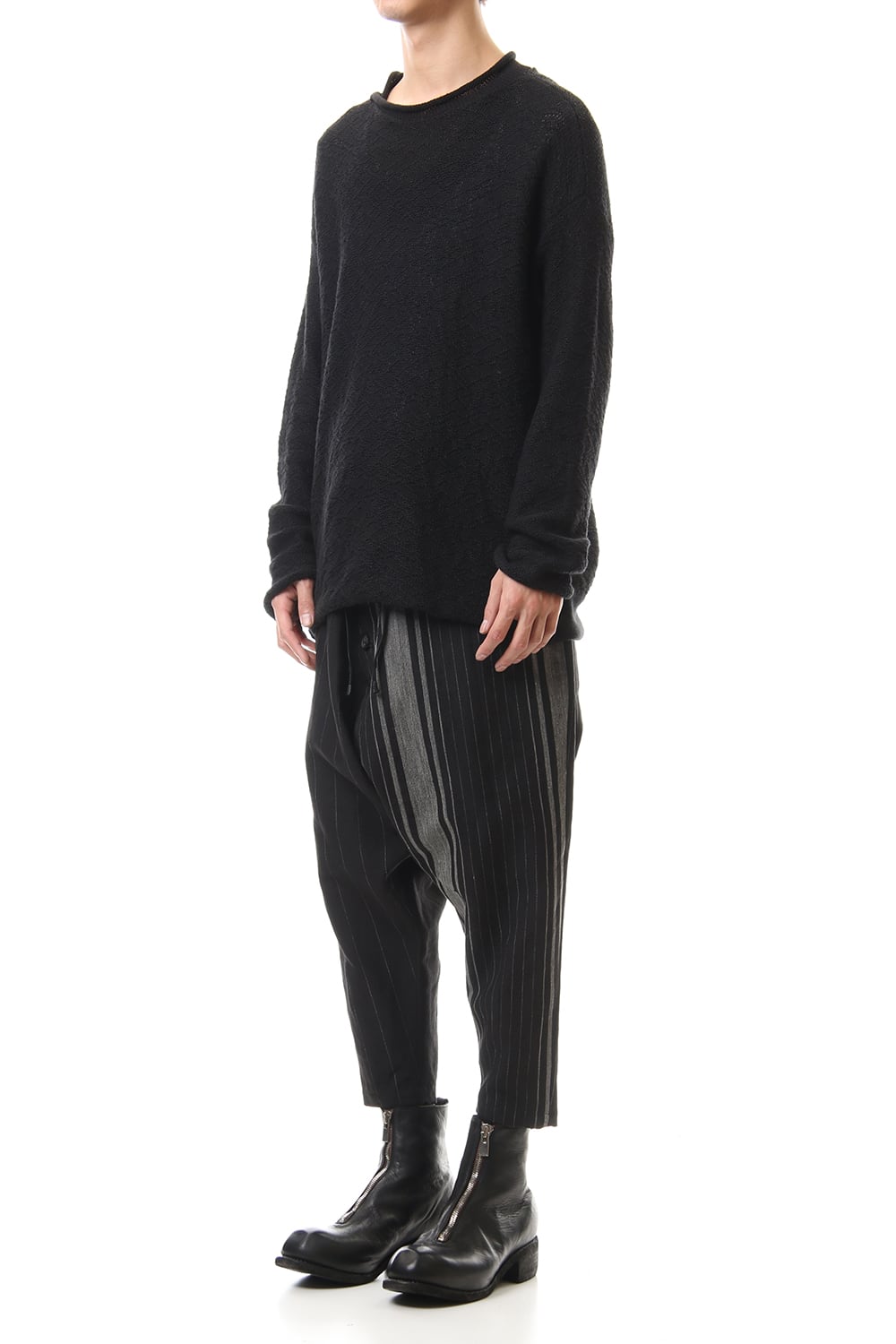 Random stripe Sarrouel pants