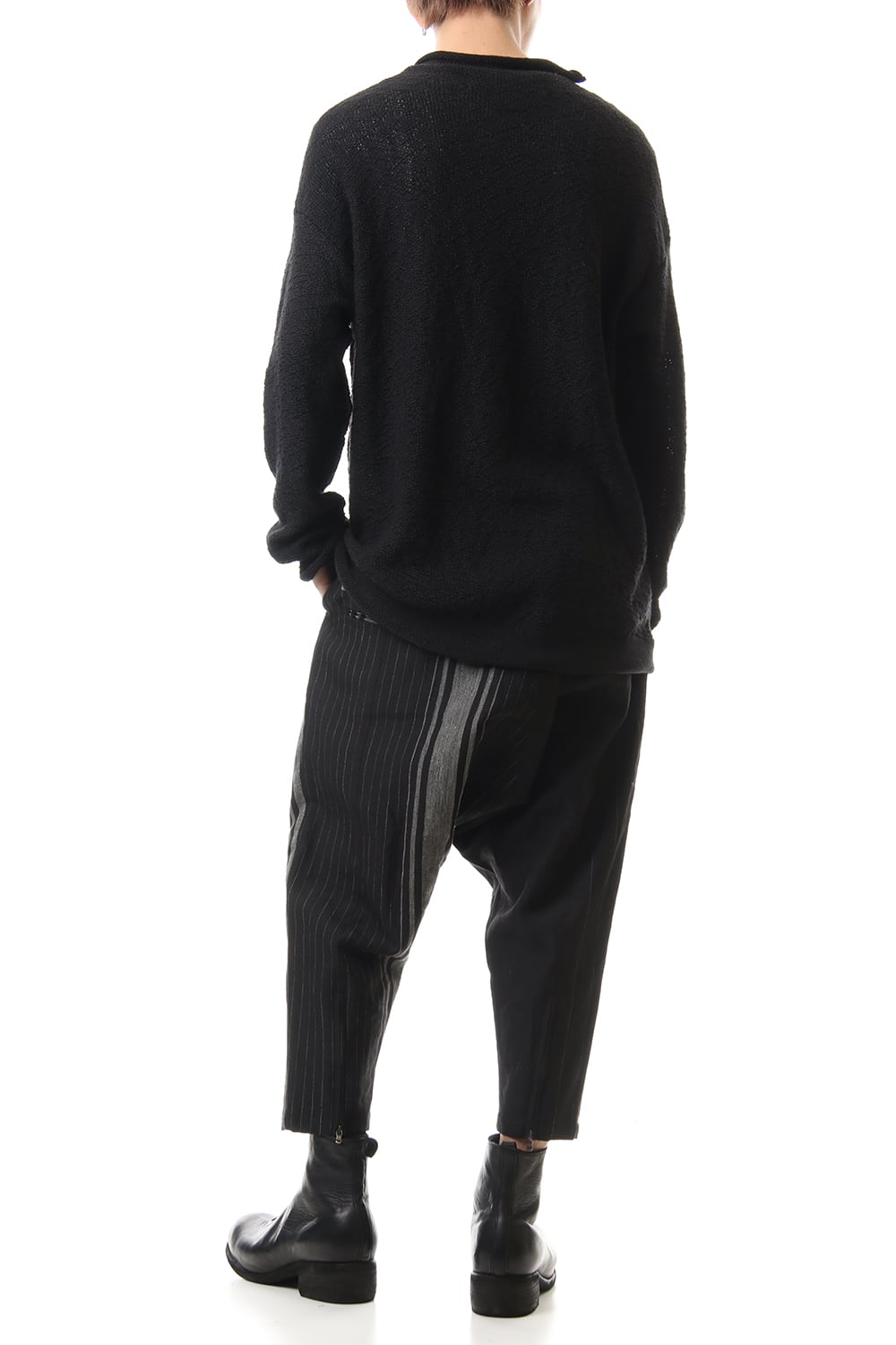 Random stripe Sarrouel pants