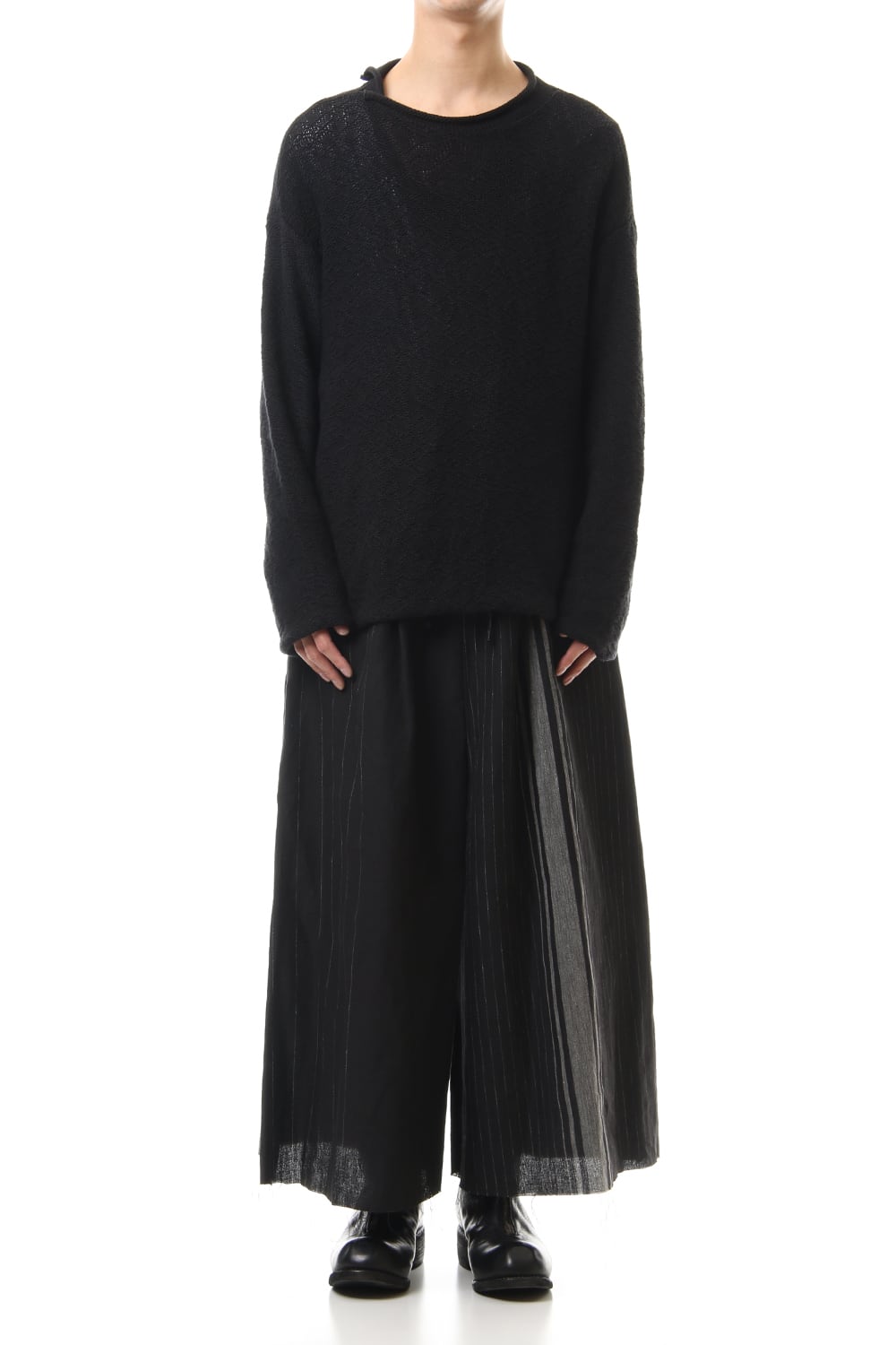 Random stripe HAKAMA Pants