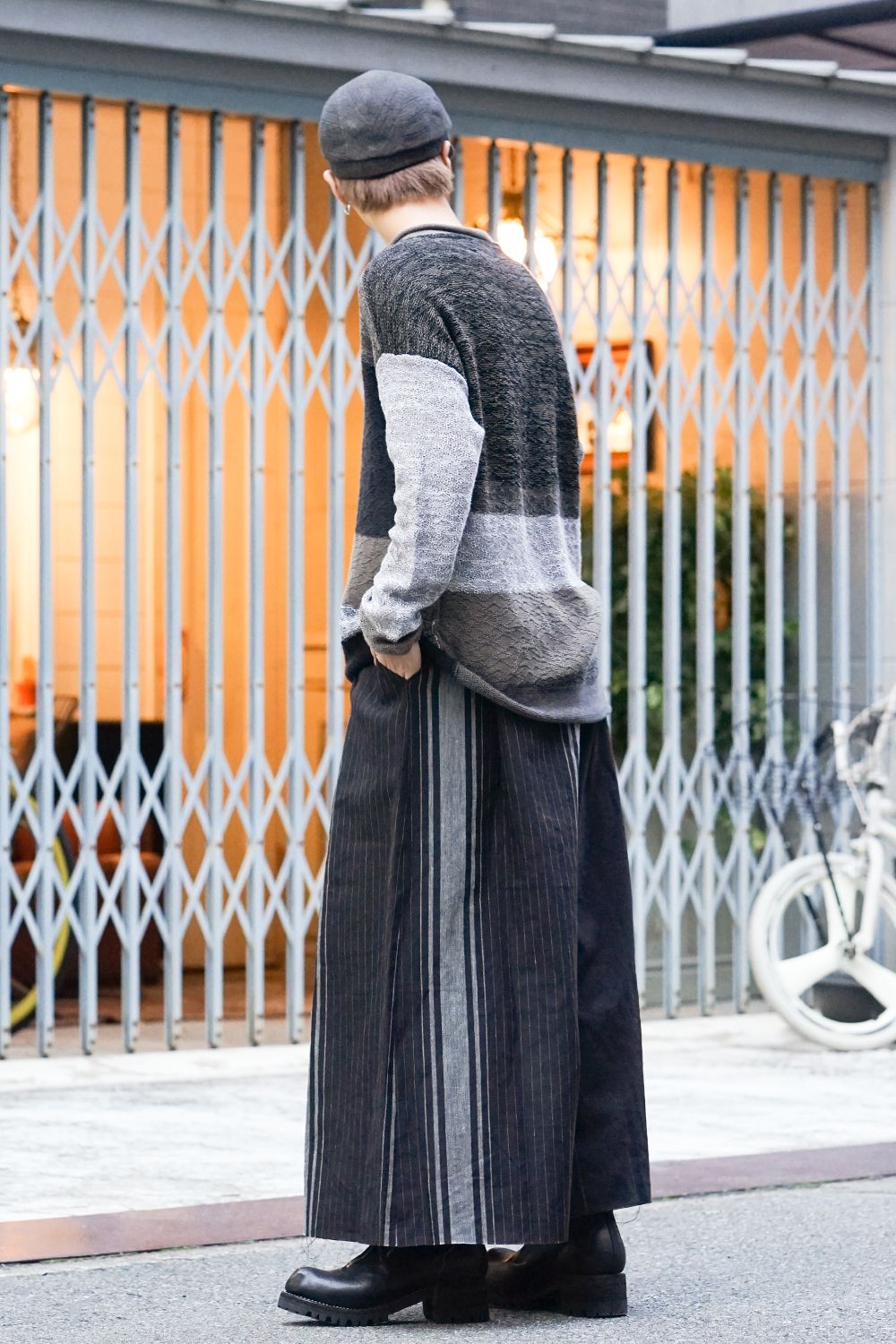 Random stripe HAKAMA Pants