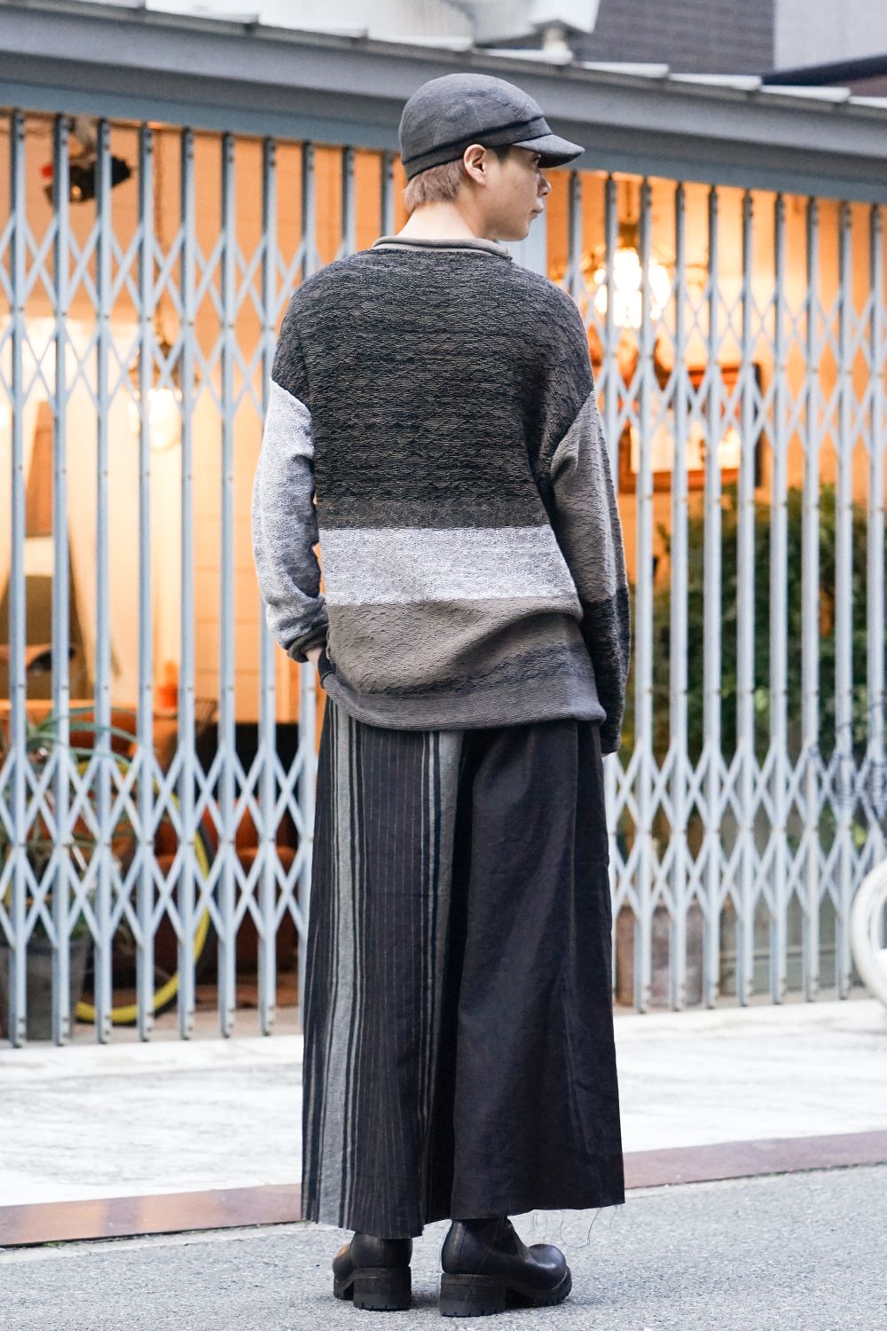 Random stripe HAKAMA Pants