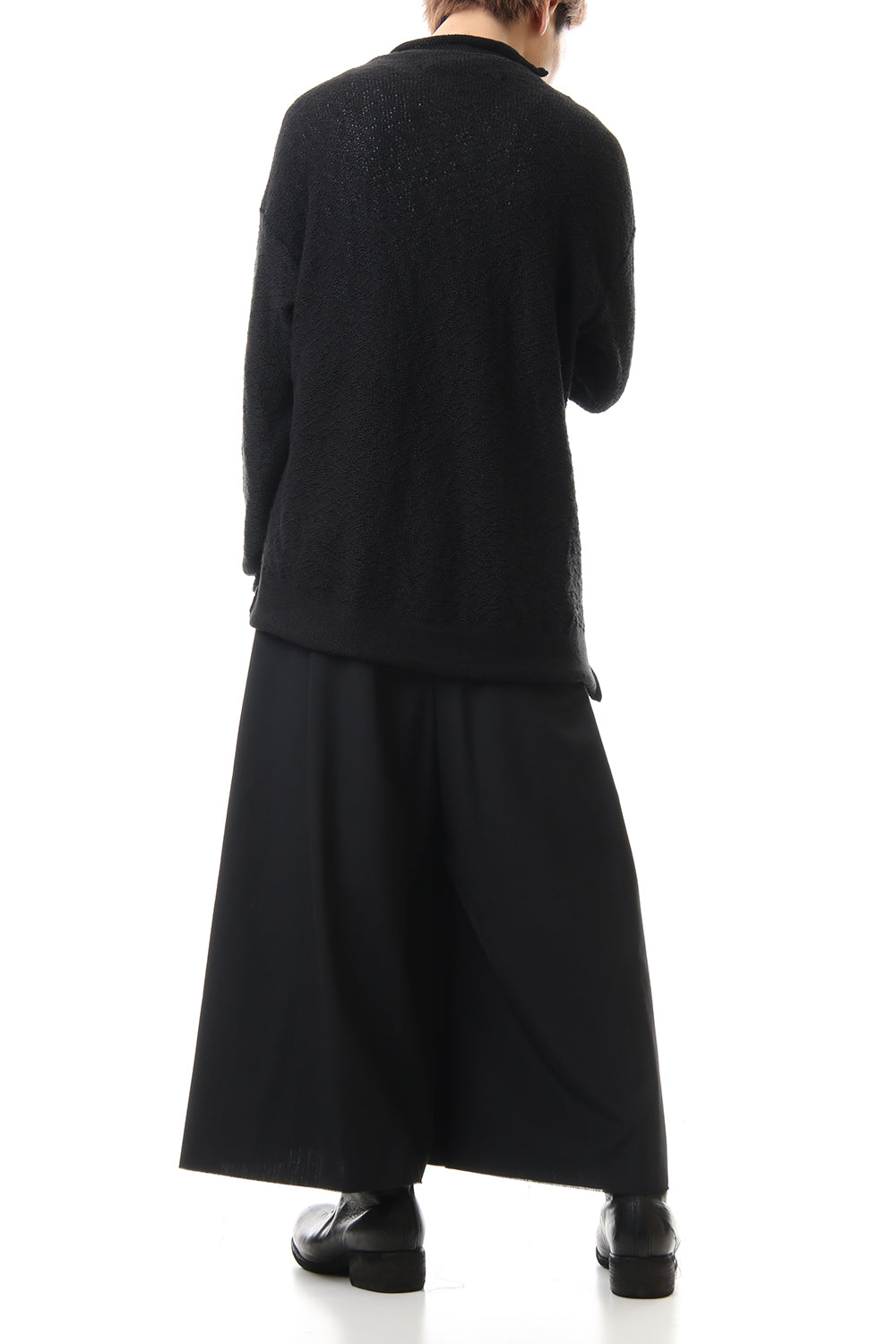 Wool poplin HAKAMA Pants